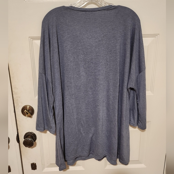 Suzanne Betro Women's Tunic Blue - Picture 7 of 8